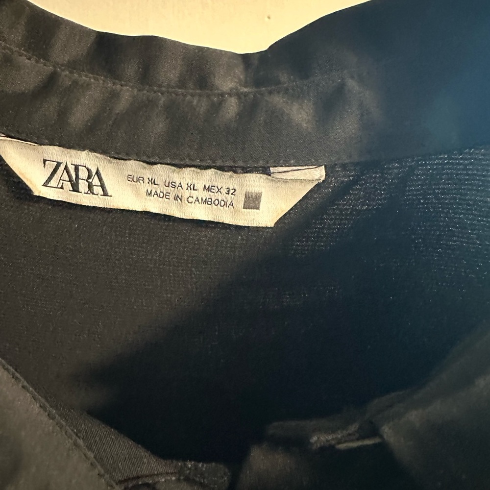 Zara Elegant Black Blouse